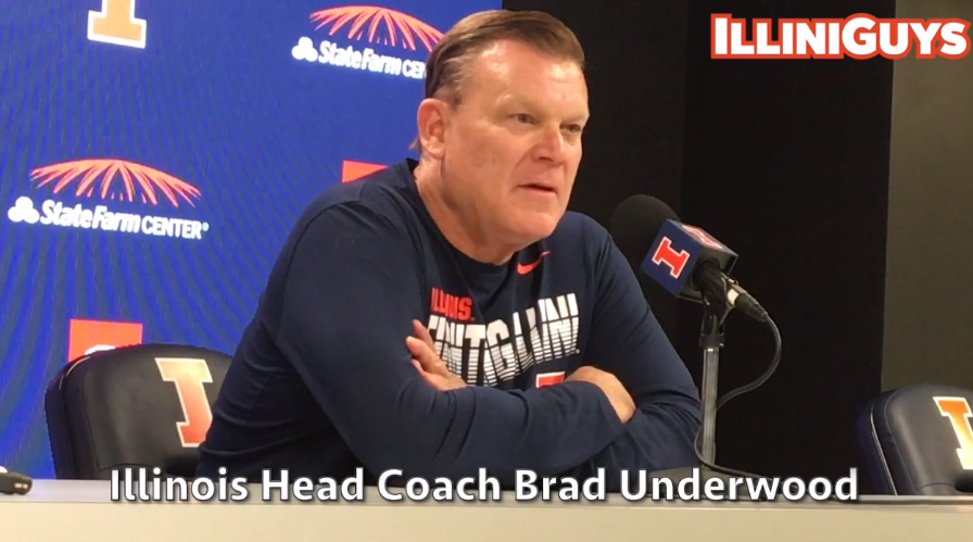 Watch: Illini coach Brad Underwood talks about Friday night's ring ceremony, game vs. UMKC