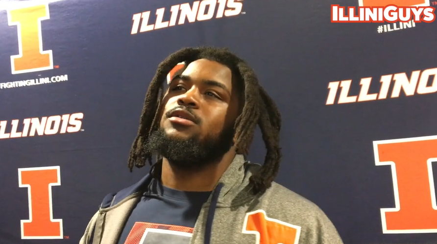 Watch: Illini players talk after the Purdue loss