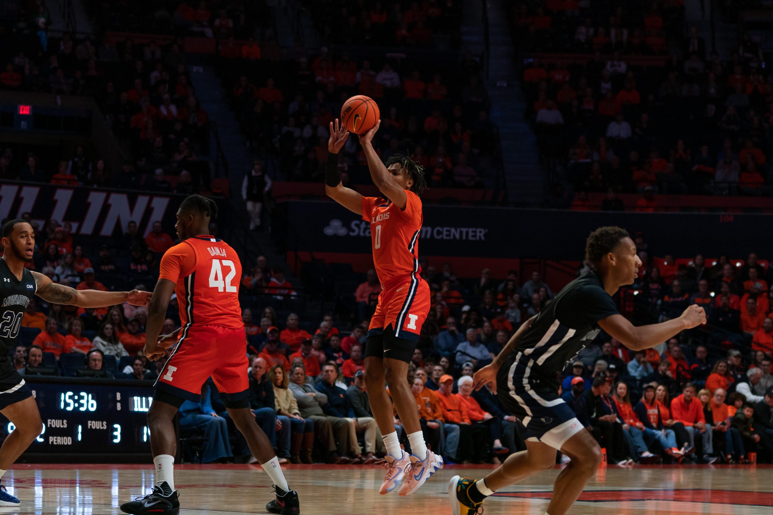 #19 Illini Make History With 103-65 Rout of Monmouth