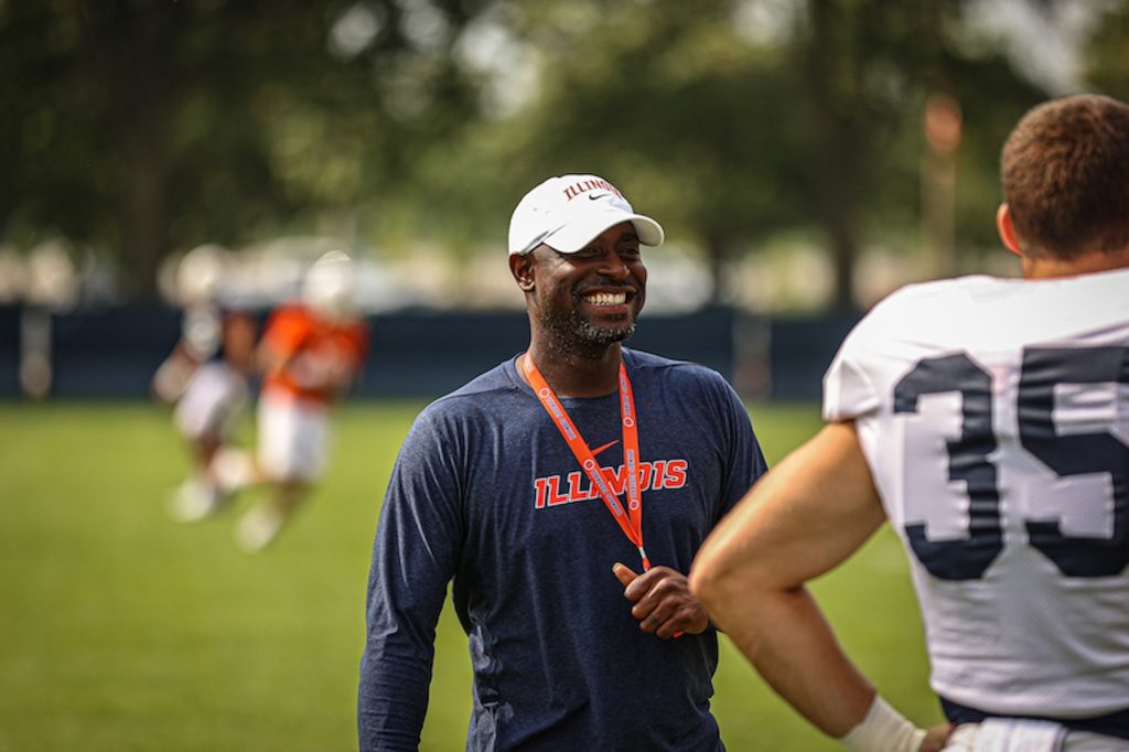 Illini RB Coach Cory Patterson Joining Ryan Walters’ Purdue Staff ...