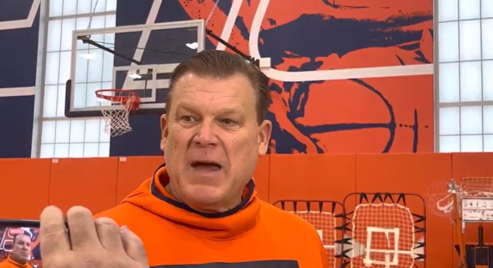 Watch: Illini coach Brad Underwood previews matchup with #2 Texas