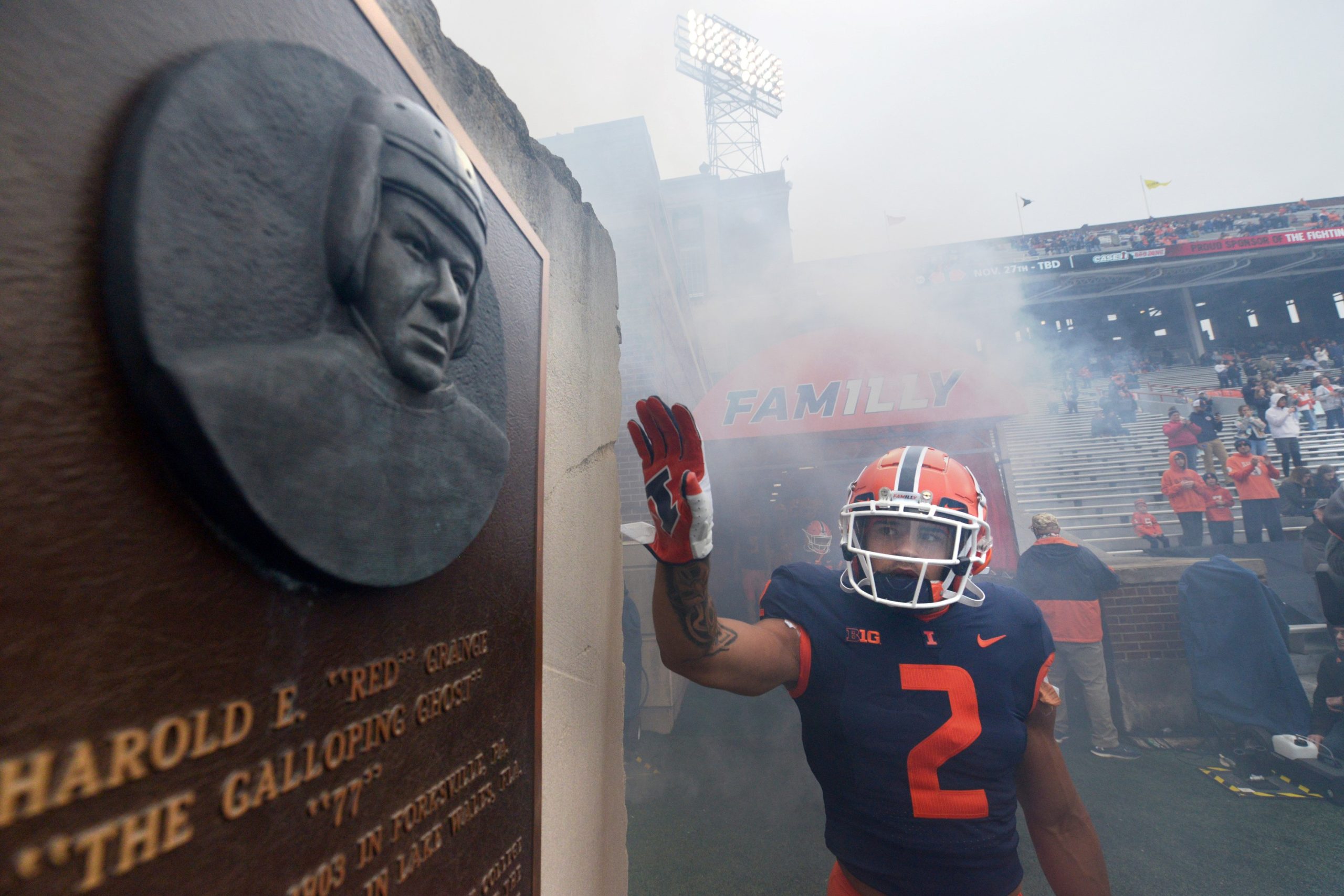 Illini RB Chase Brown Enters NFL Draft; Will Not Play in ReliaQuest Bowl