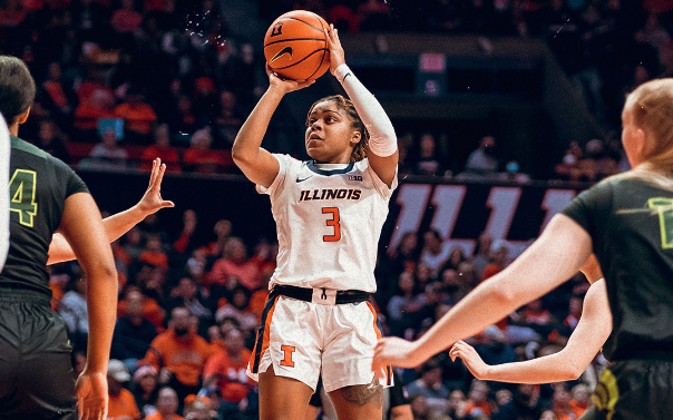 Strong Shooting Performance Lifts #22 Illini Over Spartans, 86-76