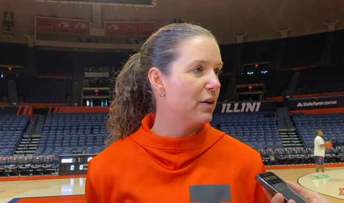 Watch: Illini coach Shauna Green previews Wednesday night's showdown vs ...