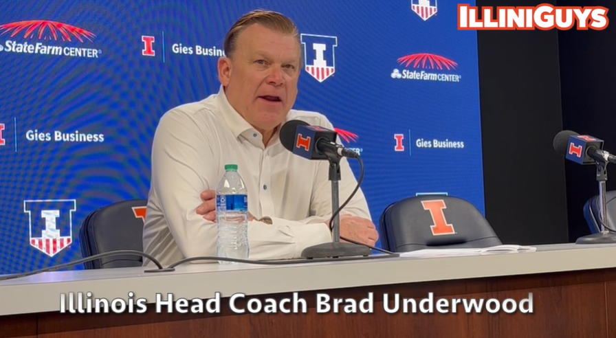 Watch: Illini coach Brad Underwood talks after Minnesota win