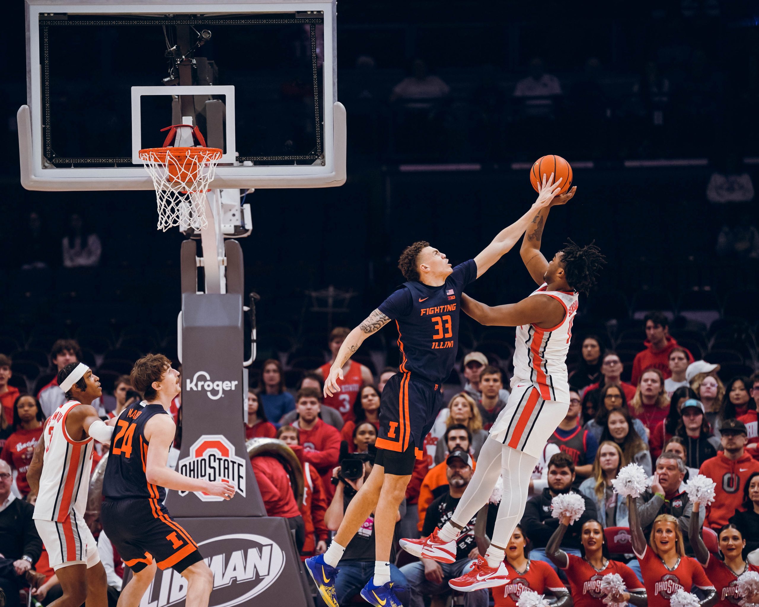 Lowly Buckeyes Snap 9-Game Slide, Eliminate Illini From Big Ten Title Race