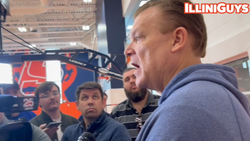 Watch: Illini coach Underwood preview Big Ten opener vs. Penn State