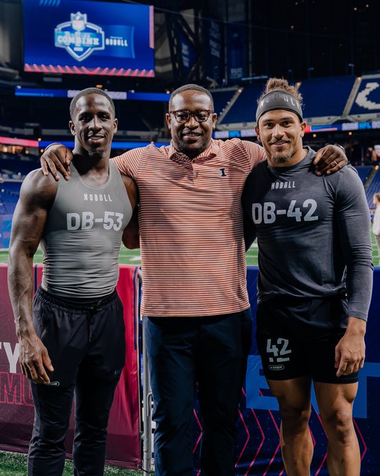 Illini Defensive Backs Show Out at the NFL Combine