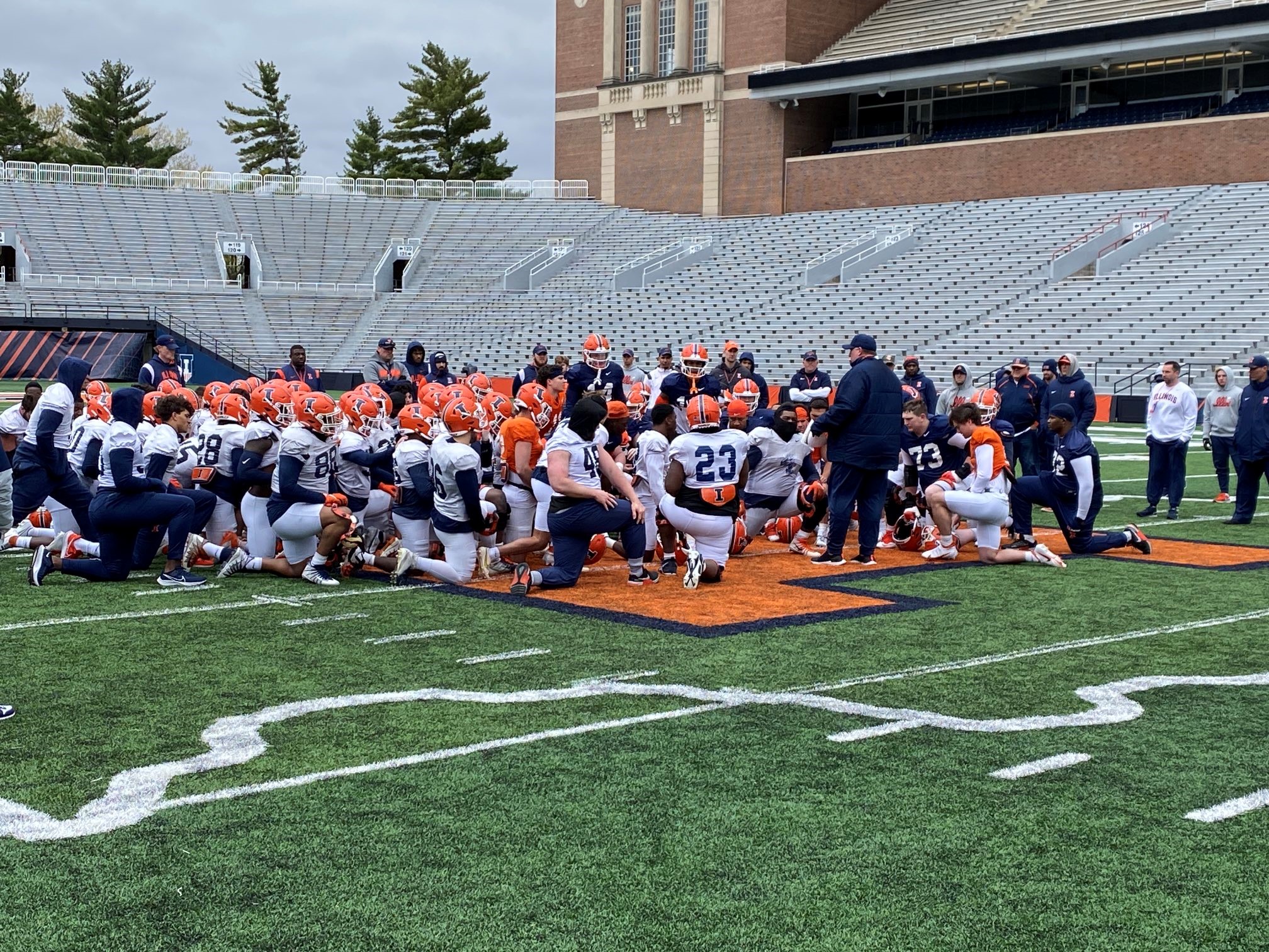 Bielema Excited About Working with ‘new toys’ in Illini’s 2025 Preseason Roster