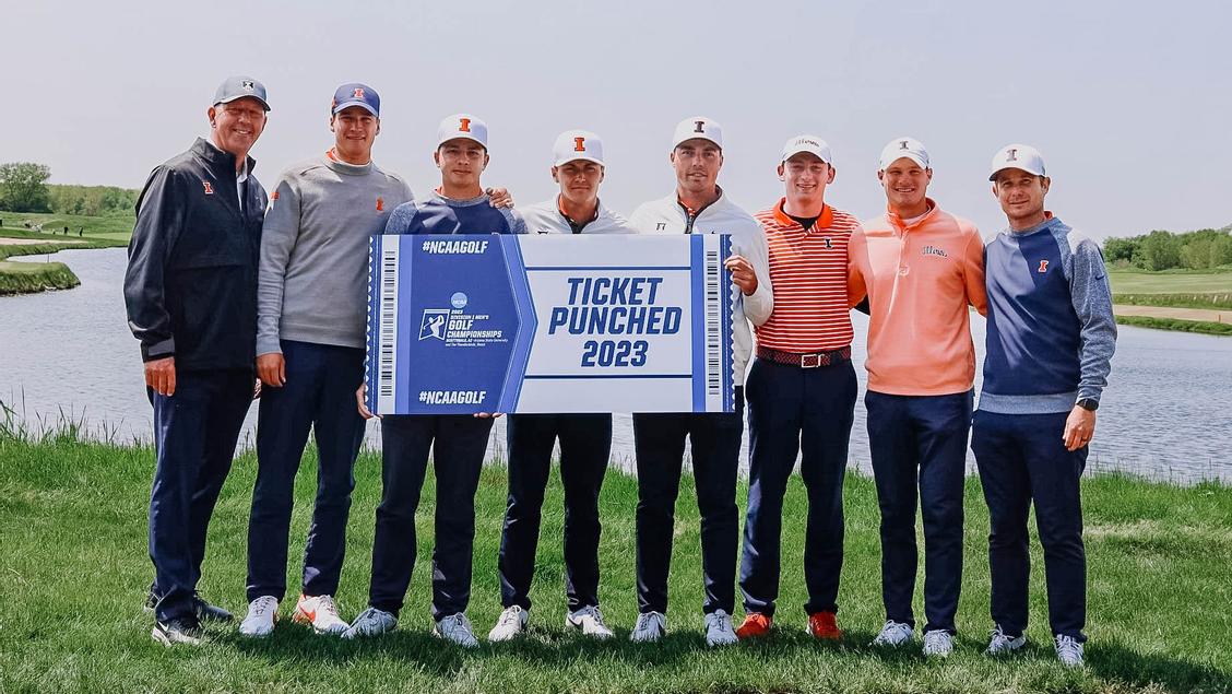 Illinois Men’s Golf Finish Second in NCAA Bath Regional; Will Be A Favorite in NCAA Championships