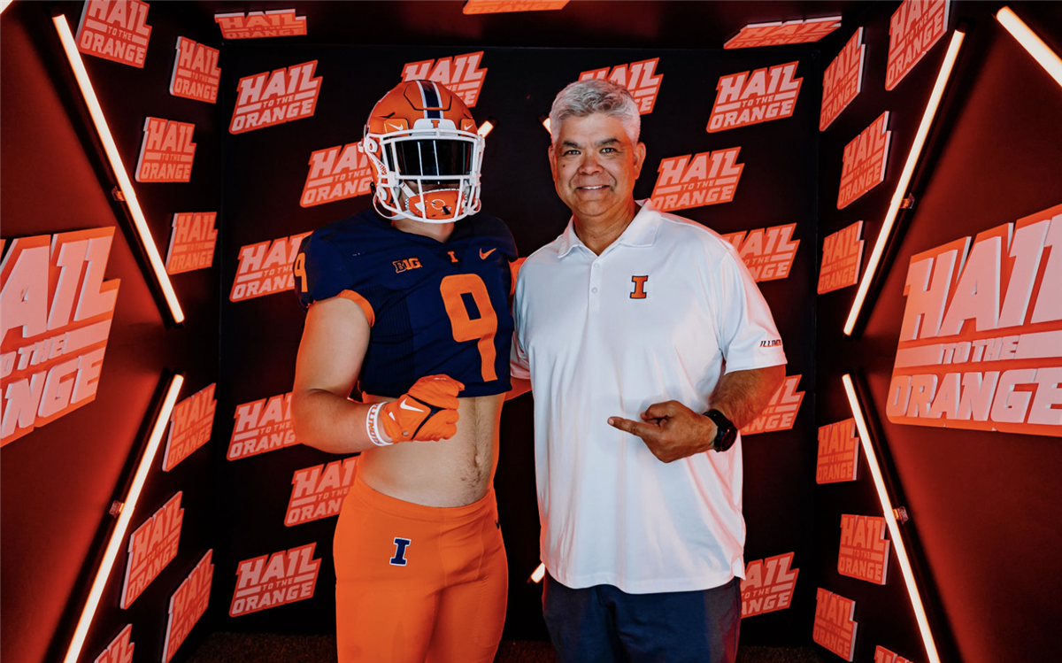 Andy Buh’s Relationship Building Produced Illini’s Verbal Commitment From 2024 LB Easton Baker