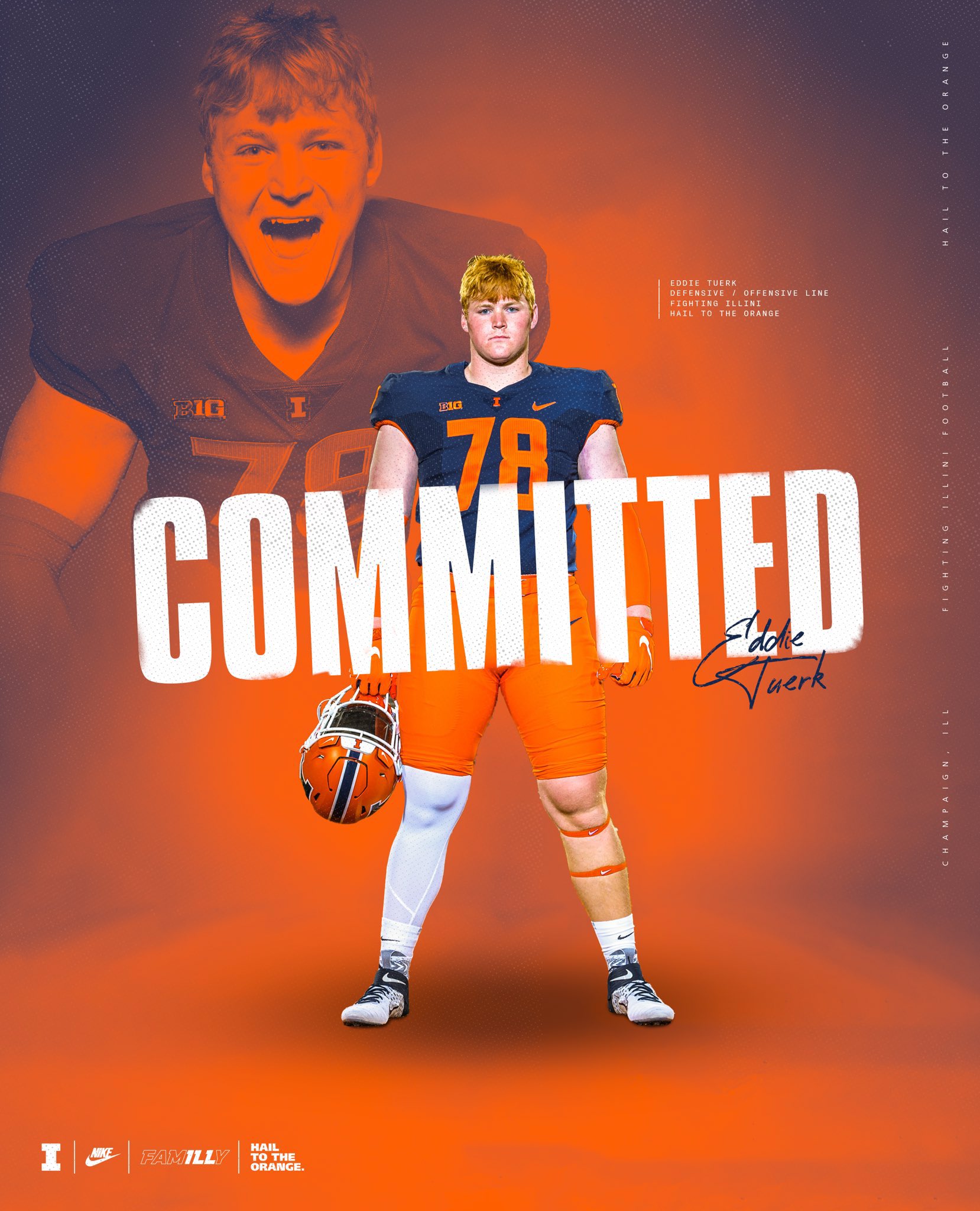 Illinois Football Trending Upwards with Today's Commitment from Eddie Tuerk