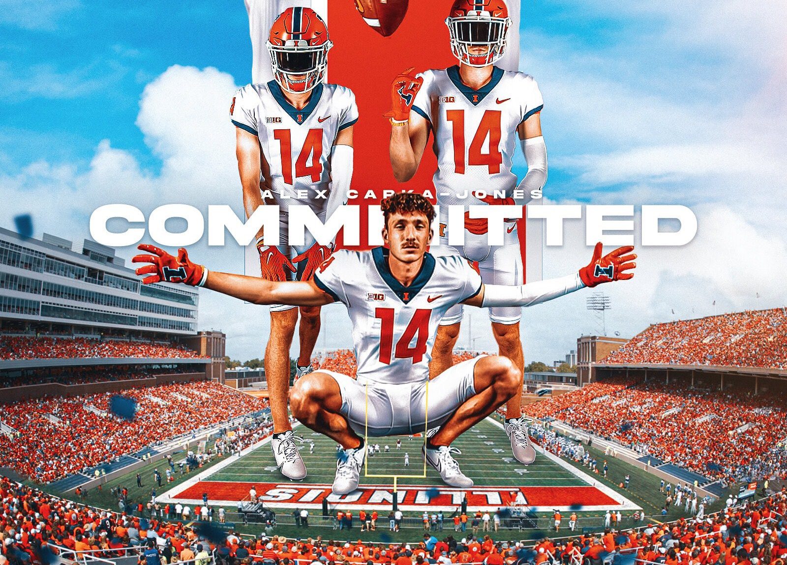 Recruiting: Junior College Star Receiver Capka-Jones Picks Illinois 