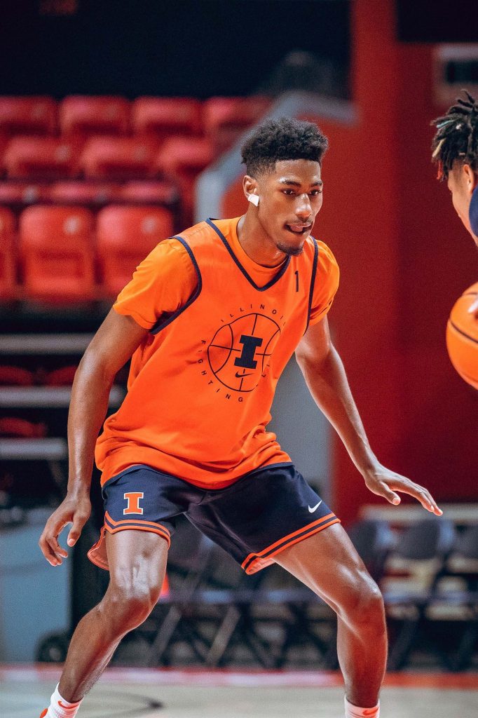 Ked's Practice Update - Sencire Harris - IlliniGuys.com