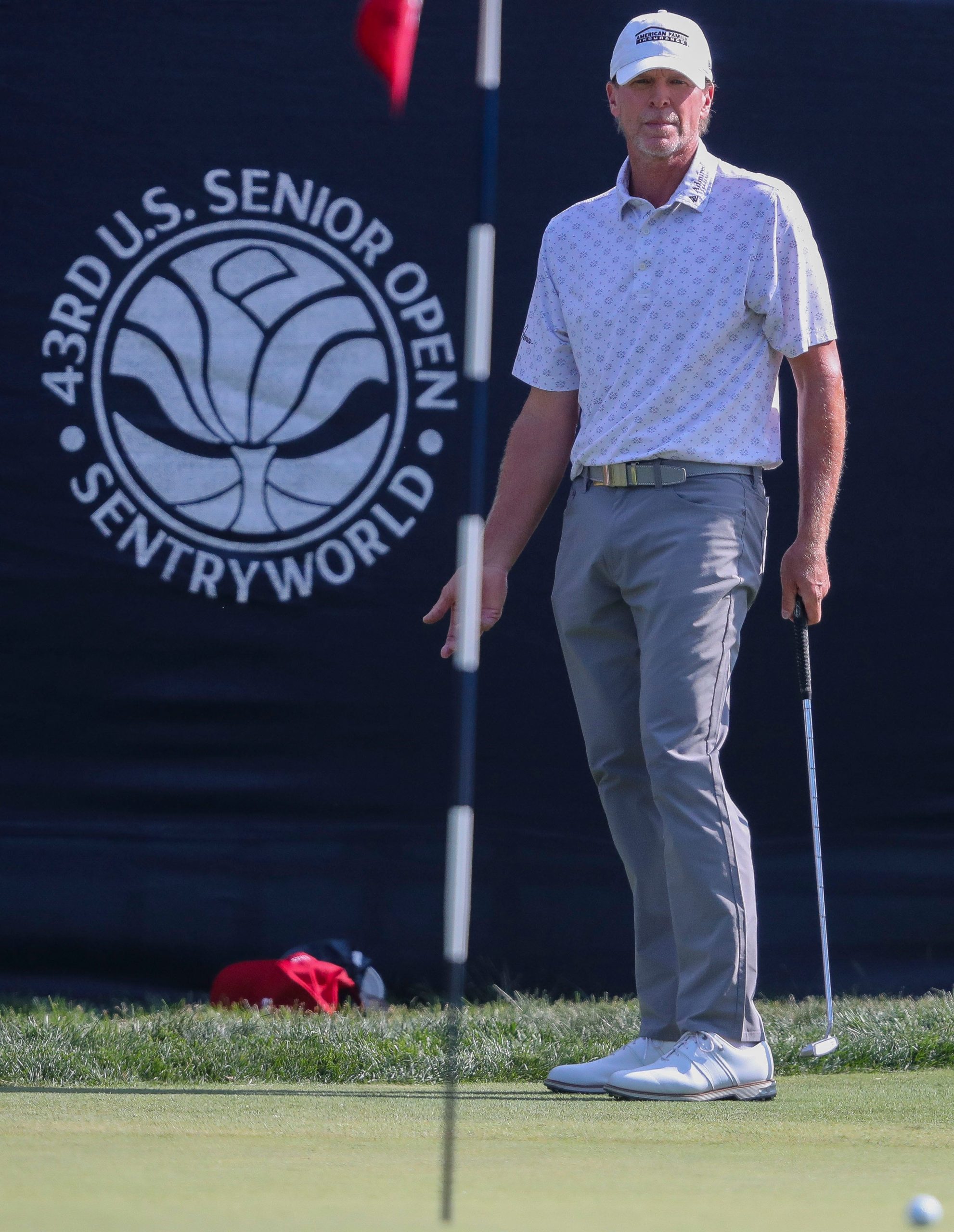 Stricker Going For Third Straight Champions Tour Major Win; Dumont de Chassart Playing Solidly; Illini coach Mike Small Fades at U.S. Senior Open on Saturday