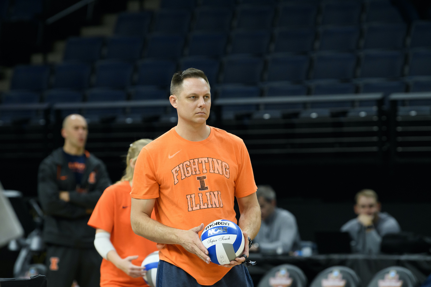 Illini Volleyball Coach Chris Tamas Is Ready To Open The Season At NIU