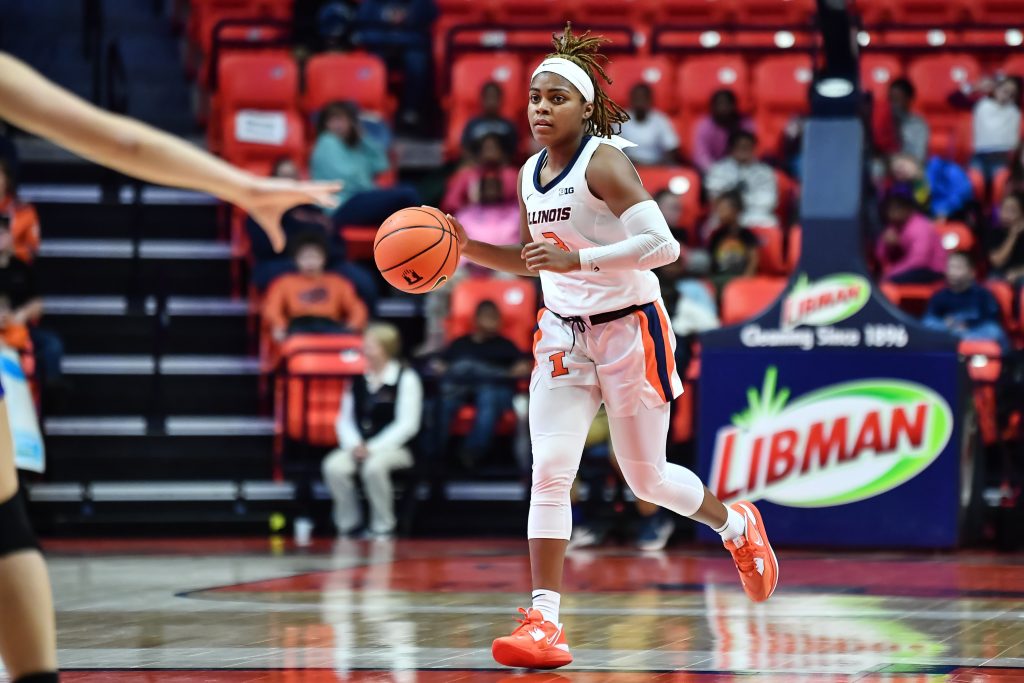 ‘I just know she got hit’ Illini AllAmerican Guard Makira Cook Being