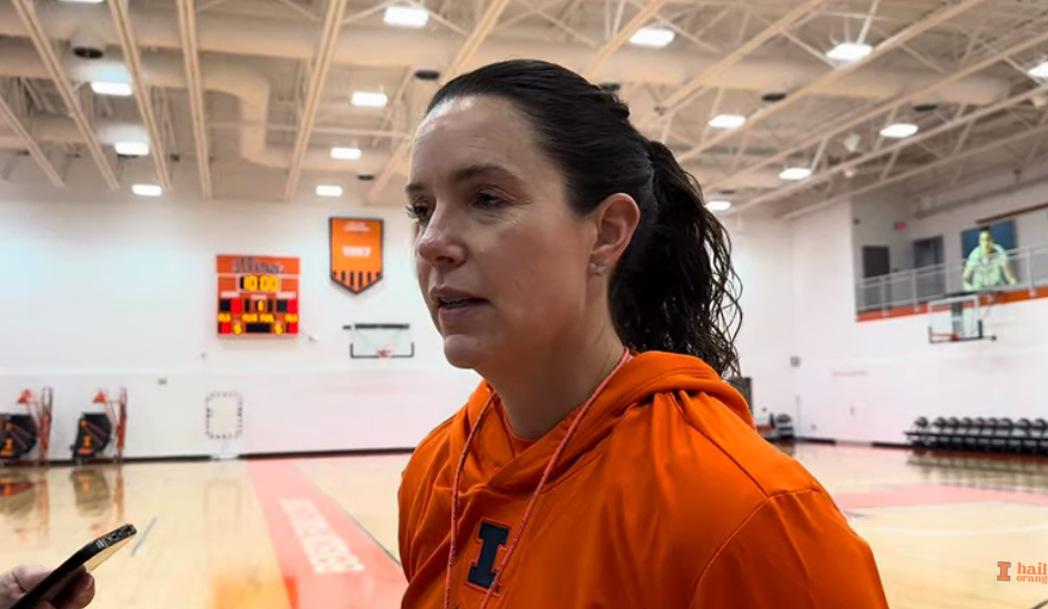 Watch: Illini coach Shauna Green talks prior to Canisius game