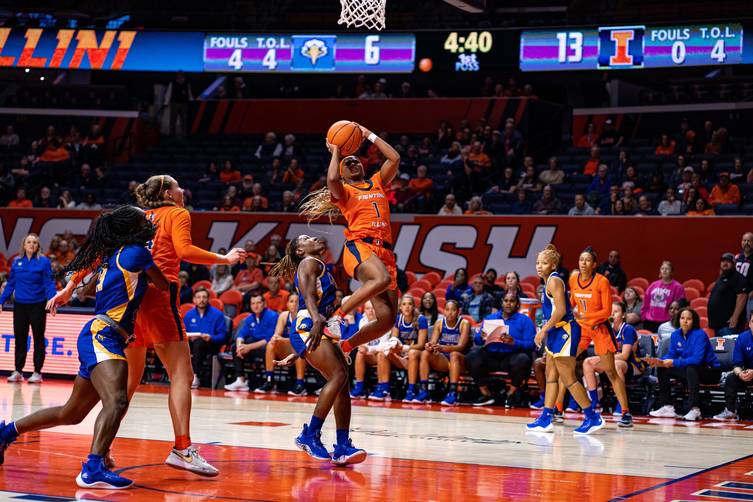 Game Preview: Genesis Bryant Providing Leadership in Lead Guard Role While Illini Without Makira Cook