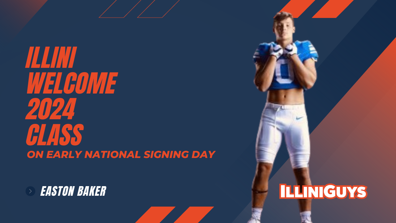 Easton Baker - Illini 2024 Signee: 3-star LB - I on the Illini YouTube