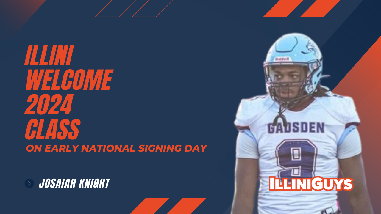 Josaiah Knight - Illini 2024 Signee: 3-star OLB - I on the Illini YouTube