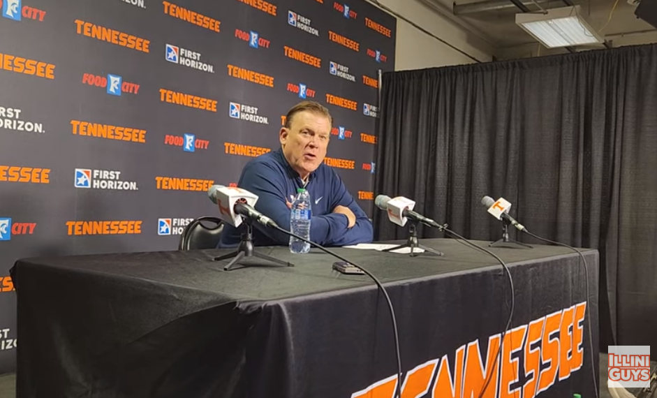 Watch: Illini coach Brad Underwood discusses loss at Tennessee