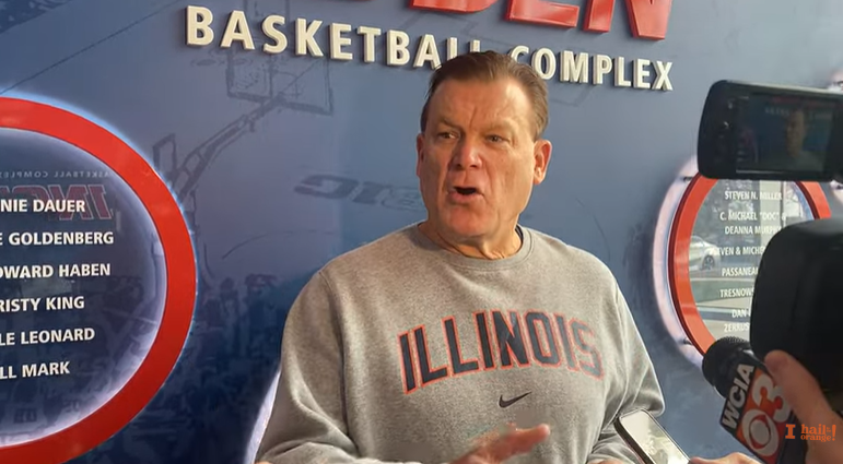 Watch: Illini coach Brad Underwood talks about showdown at Tennessee