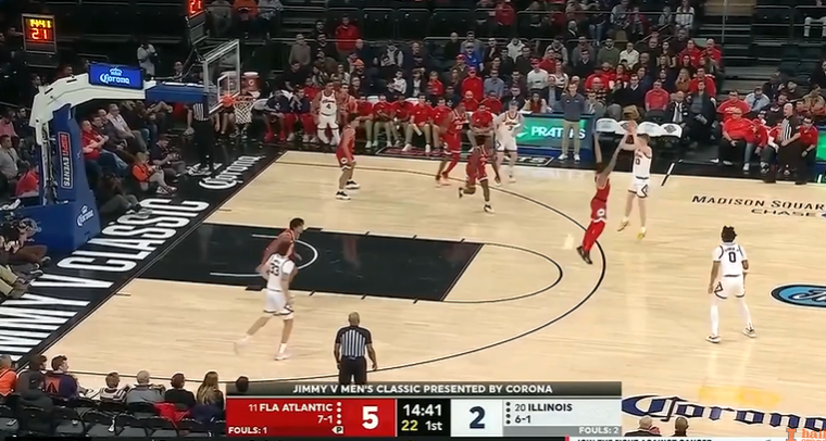 Watch: Illini-Florida Atlantic highlights