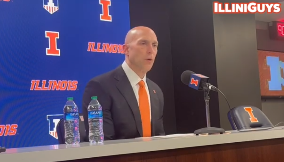 Watch: Illinois Athletic Director Josh Whitman addresses Terrence Shannon situation