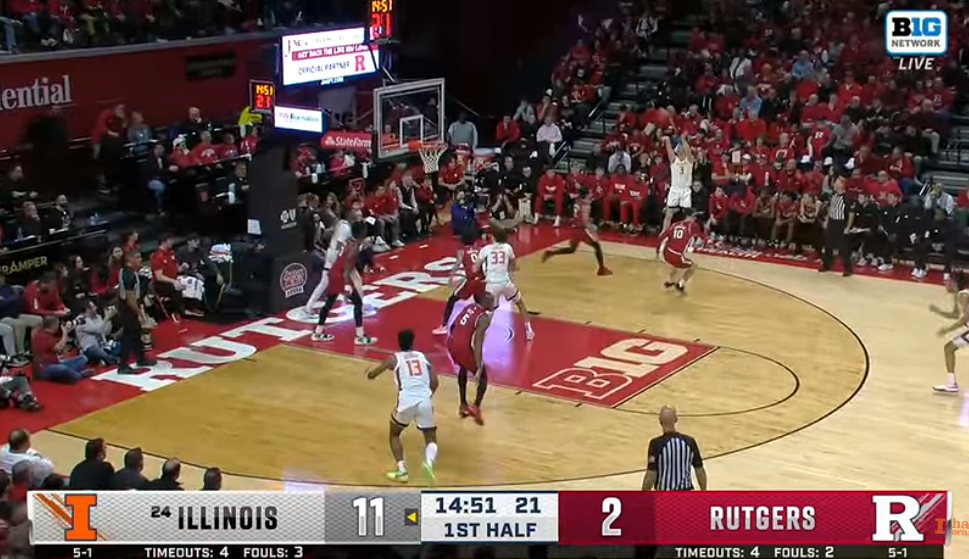 Watch: Illini-Rutgers highlights