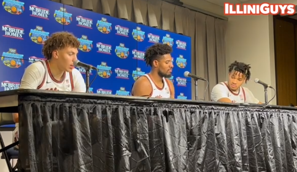 Watch: Illini players talk after Missouri win