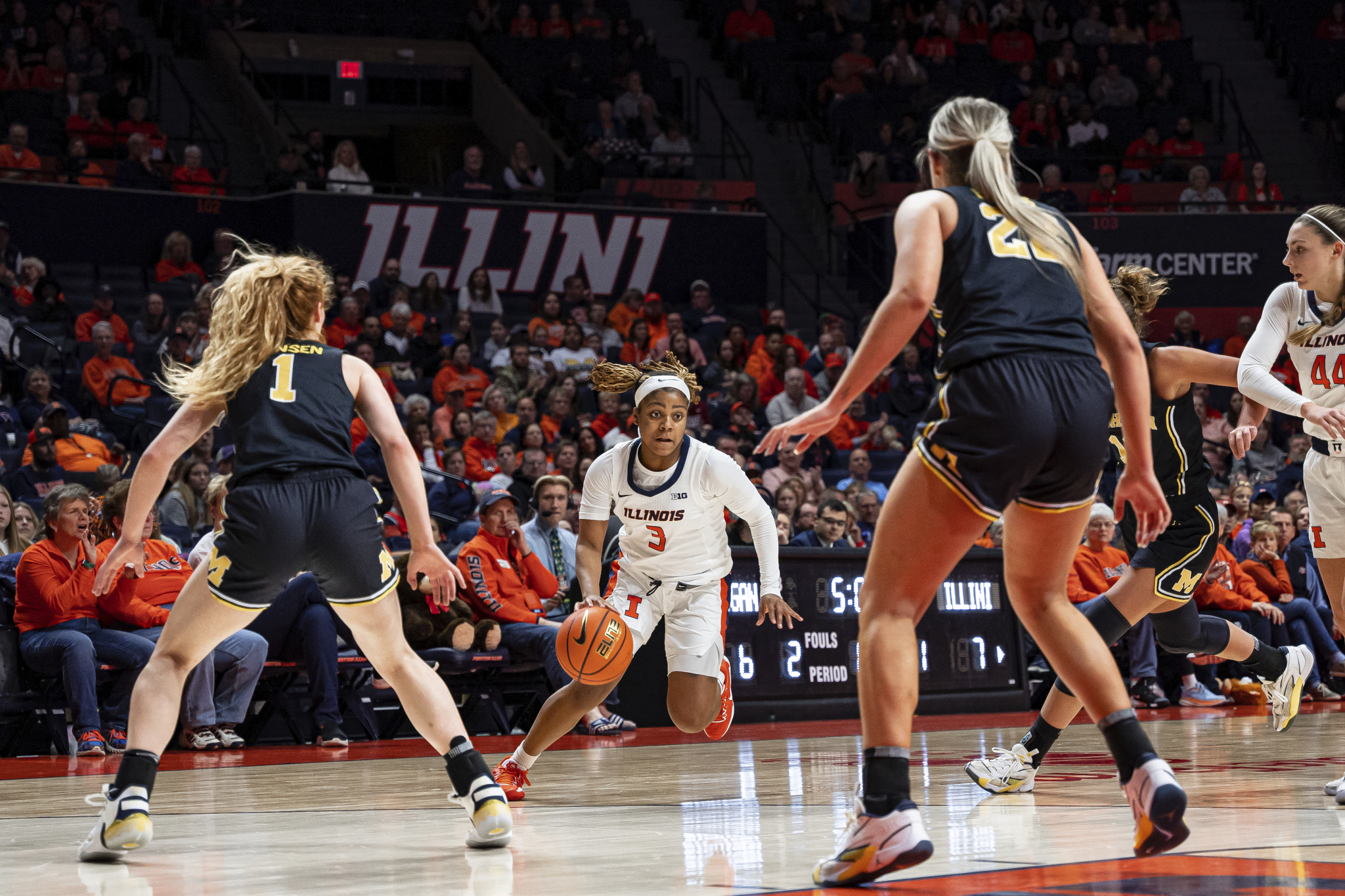 “It was all frustrating”: Michigan Embarrasses Illini 84-48 in Big Ten Opener