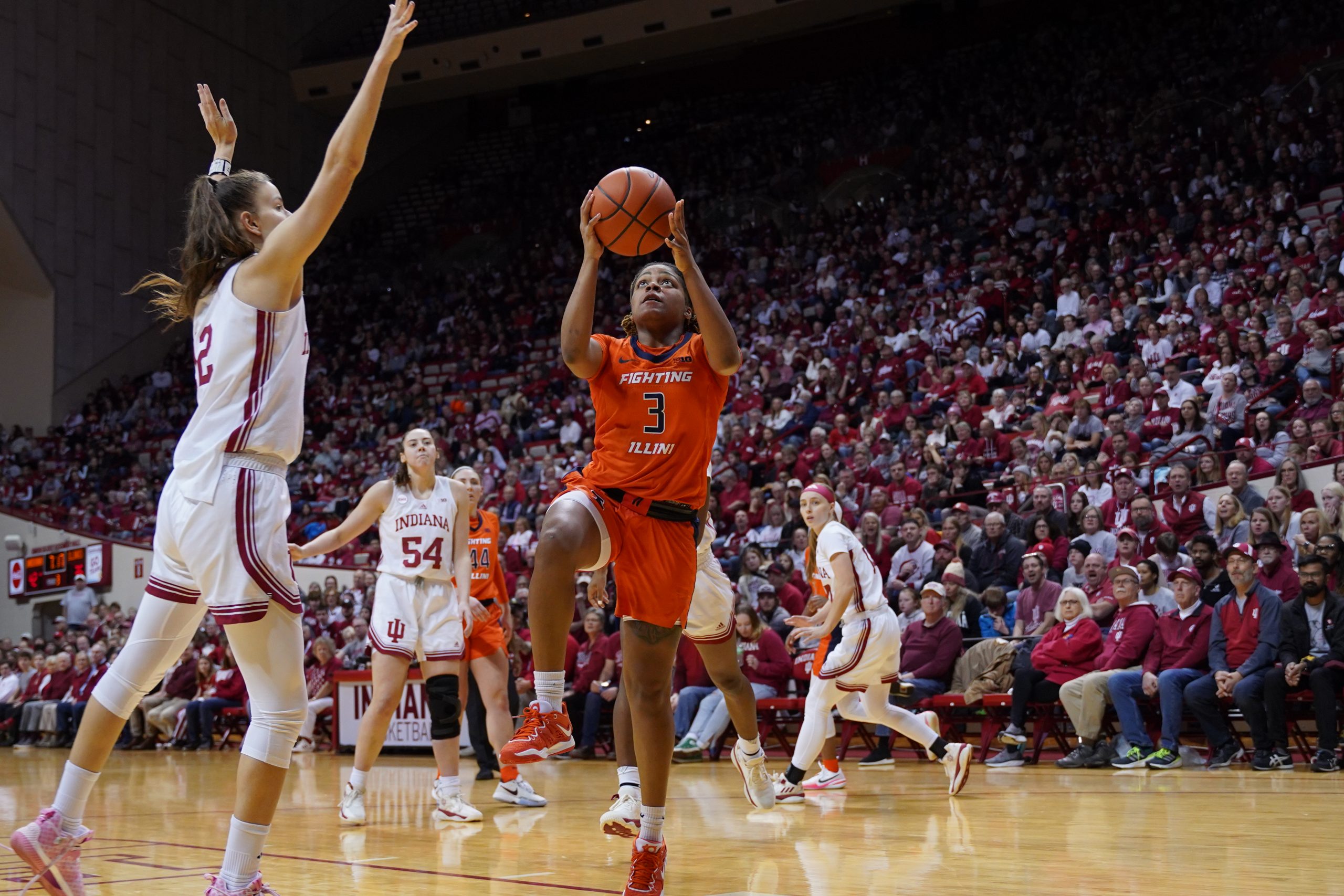 Illini See Streak Against #16 Indiana Continue In Road Loss, 77-71