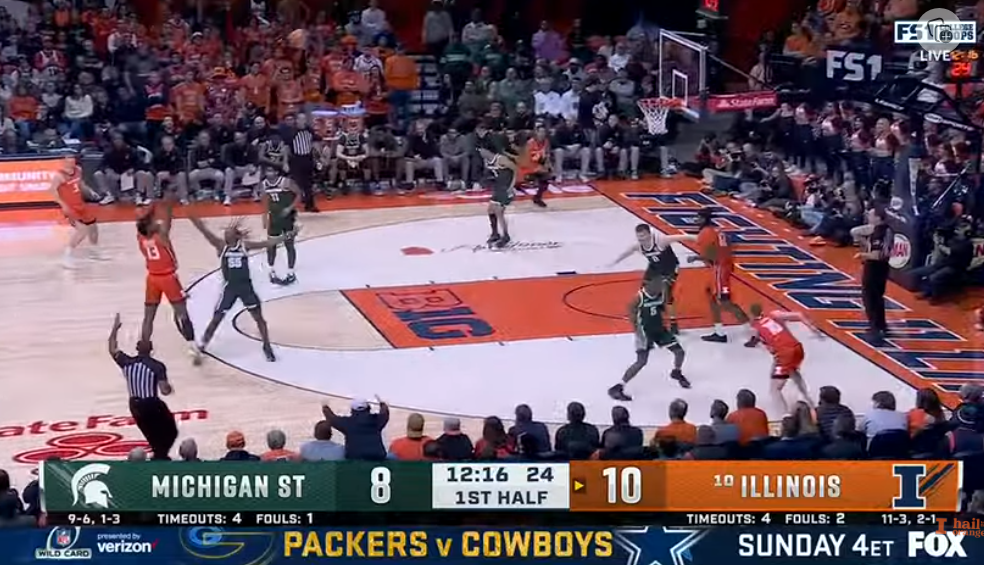 Watch: #10 Illini-Michigan State highlights