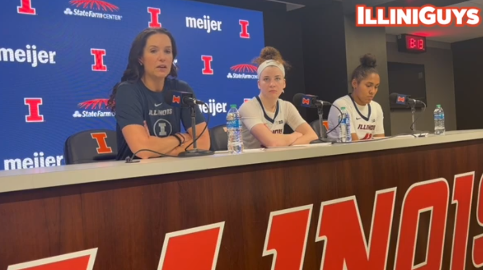 Watch: Illini coach Shauna Green and players talk about Rutgers win