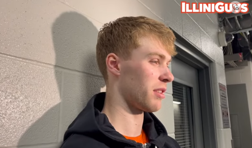 Watch: Illini players talk after Ohio State win