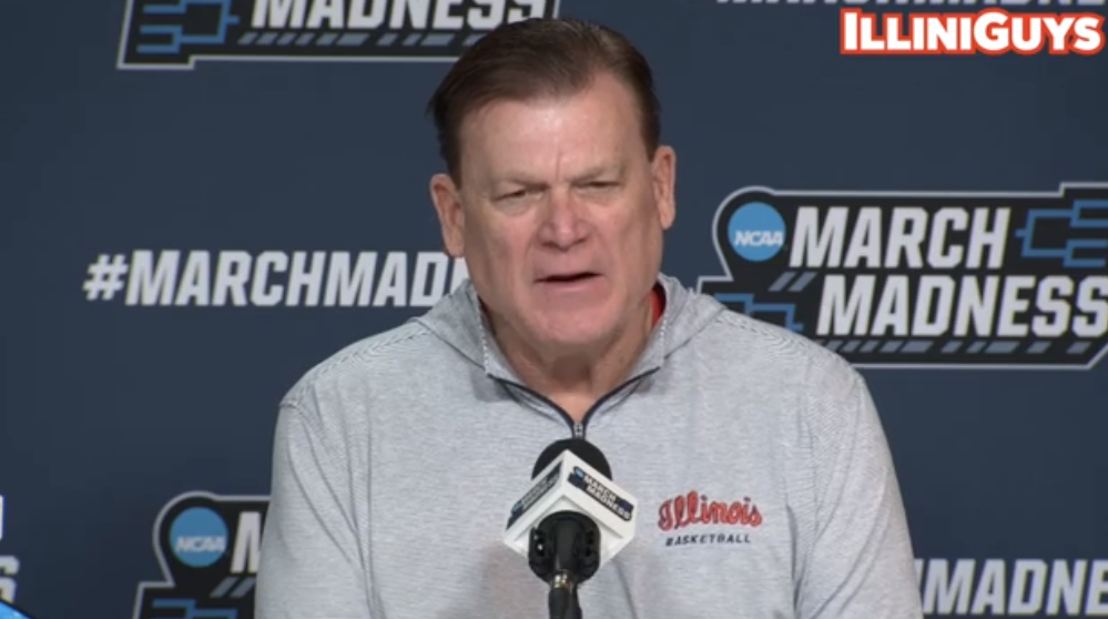 Watch: Illini coach Brad Underwood preview NCAA 1st round game vs. Morehead State