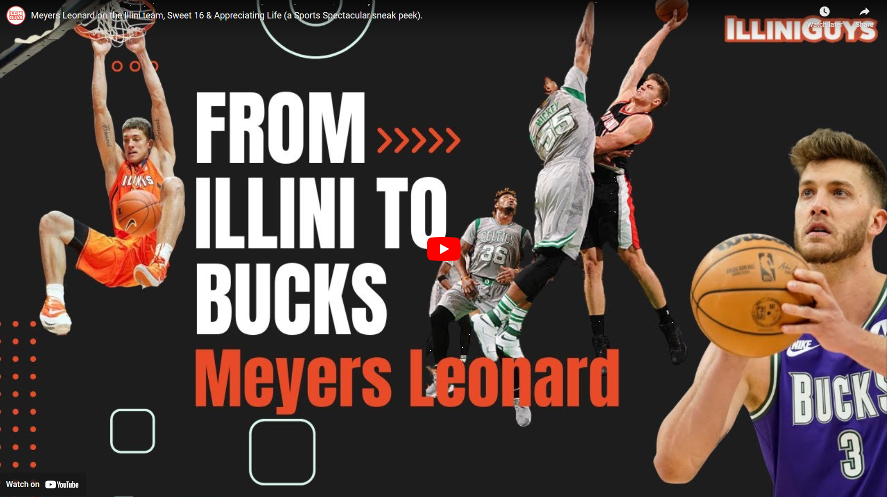Meyers Leonard Speaks Out (An IlliniGuys Sports Spectacular Sneek Peek)
