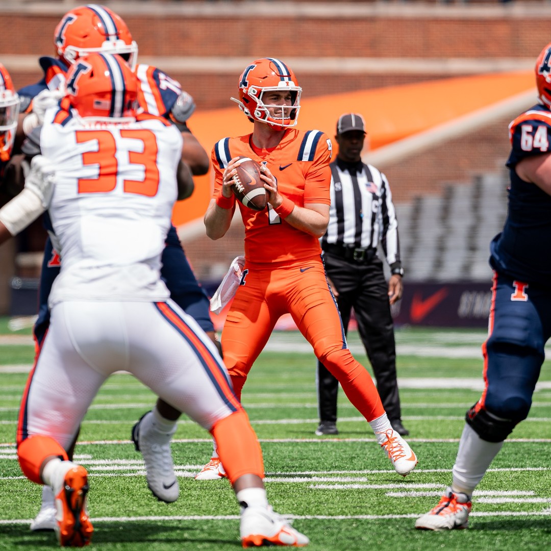 No QB Problem Leaving Spring - Altmyer & Leary Shine in Illini Spring Game