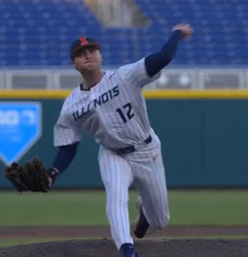 Michigan Two-Way Star Will Rogers Overwhelms Illini in Near Complete Game Effort