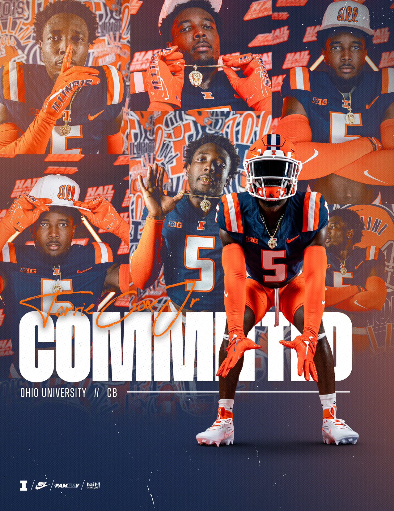Illinois Football Receives More Help in Secondary with Ohio Transfer Torrie Cox Jr.