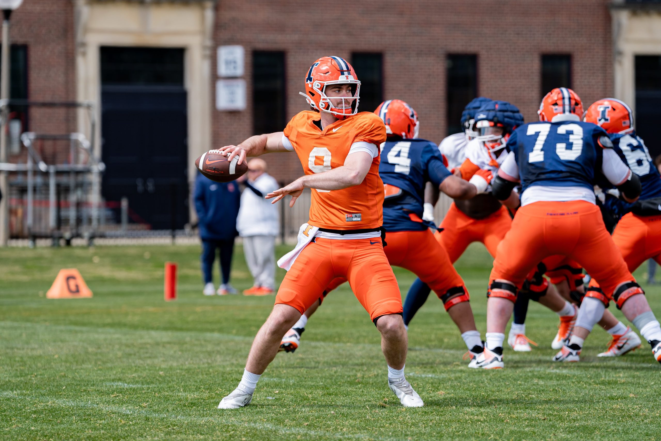 Illini OC Barry Lunney Jr. Objective For QB Luke Altmyer in 2024 Opener: “Play Confidently”