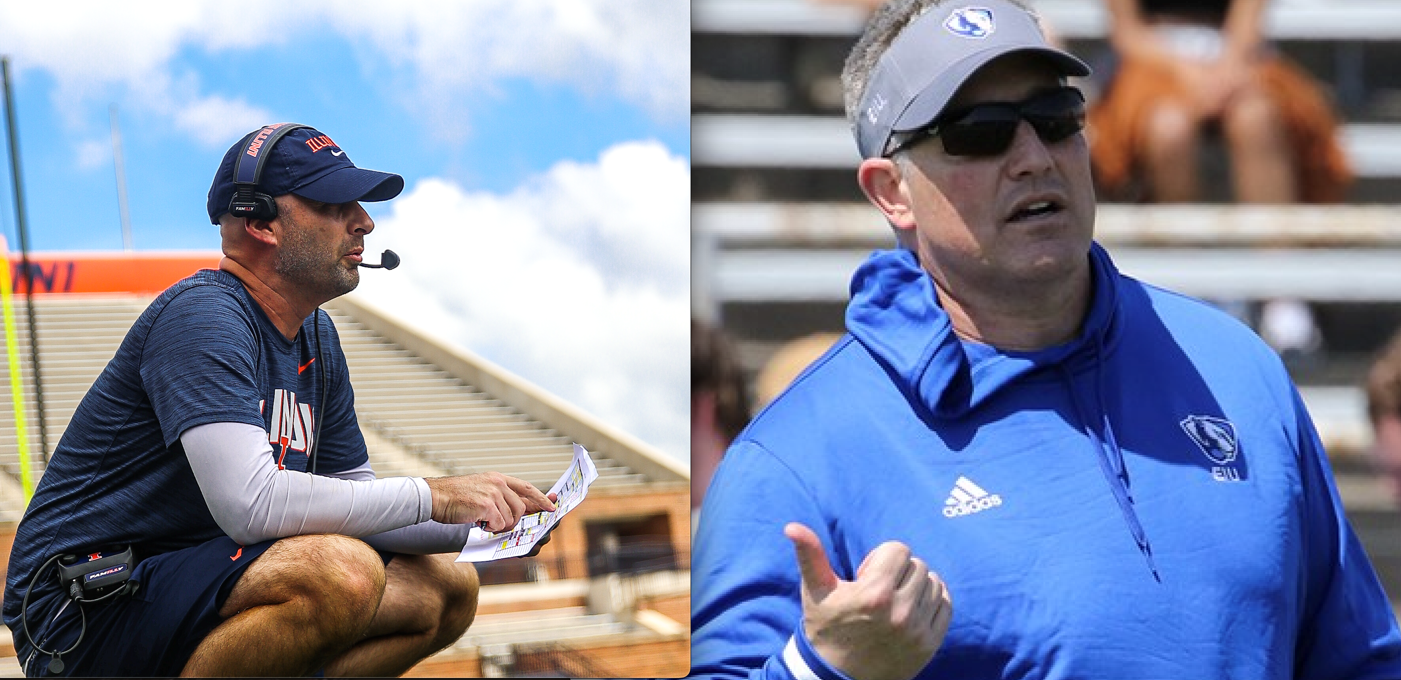 Illini Football Game Preview - Inside the 20-year bond of Illini OC Barry Lunney & EIU Head Coach Chris Wilkerson