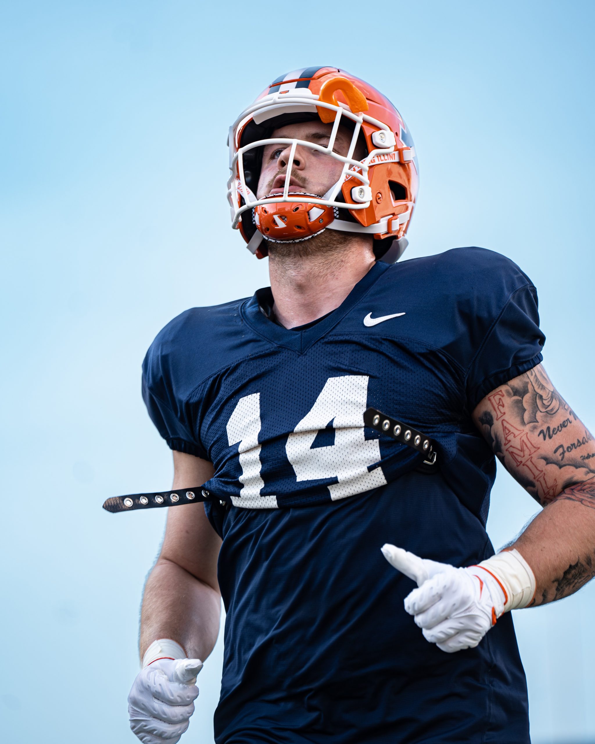 Cole Rusk’s Injury Leaves Significant Hole in Illini Tight End Room