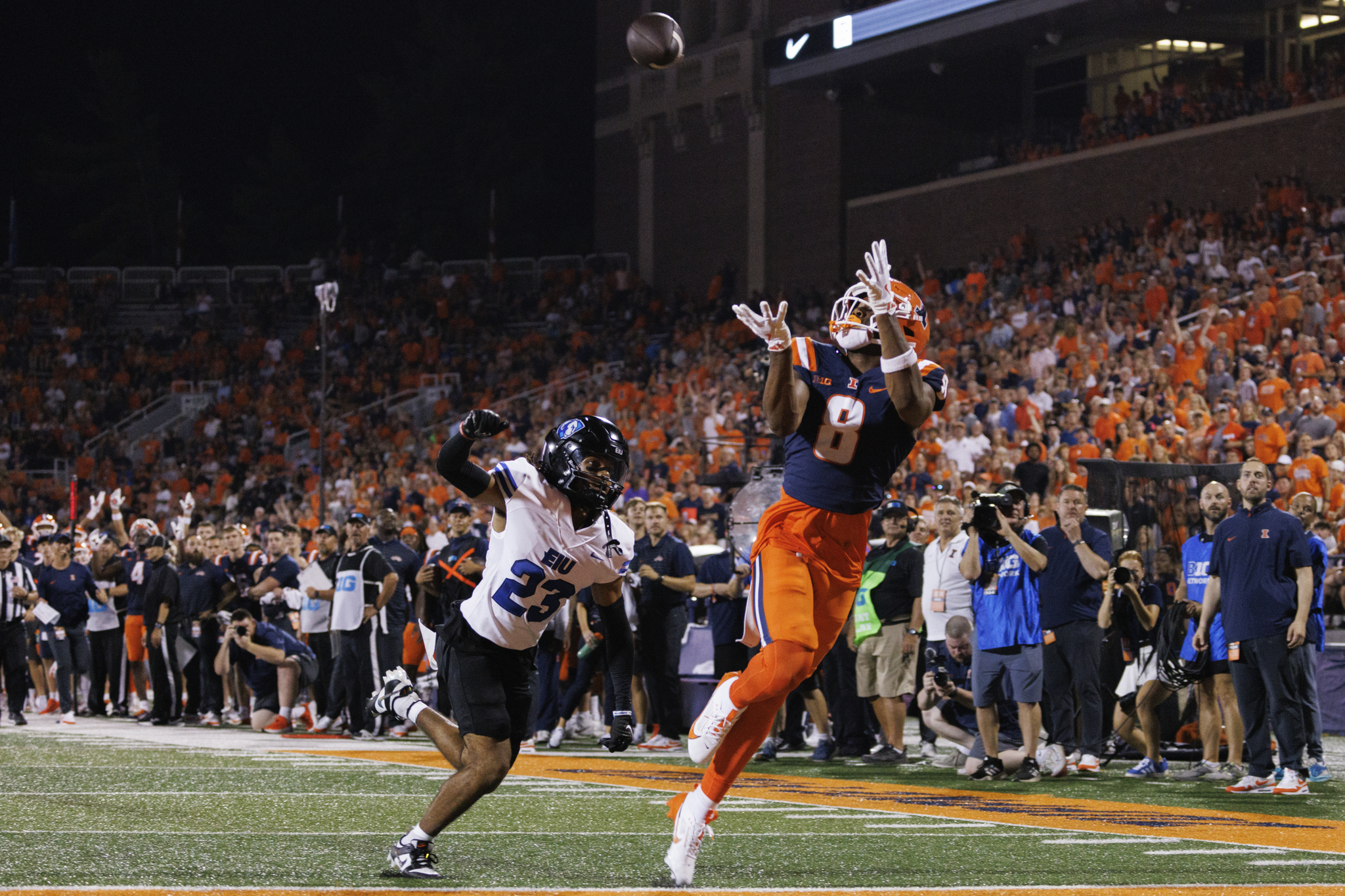 Illini Film Review - Illinois 45, Eastern Illinois 0 - So…let’s talk about Malik Elzy