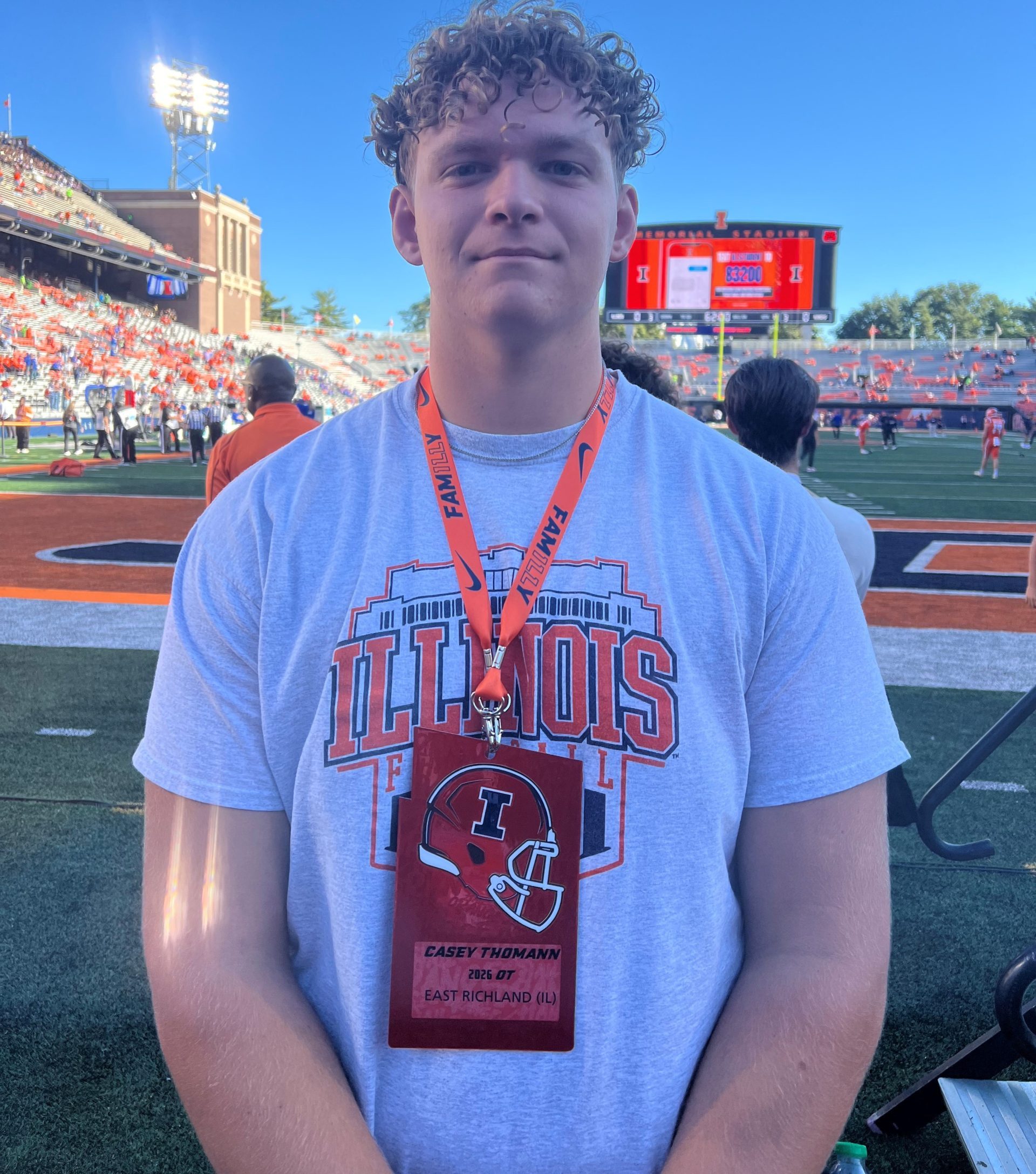 Ked's Recruiting Roundup - Casey Thomann Returns to Illinois Campus for Another Visit