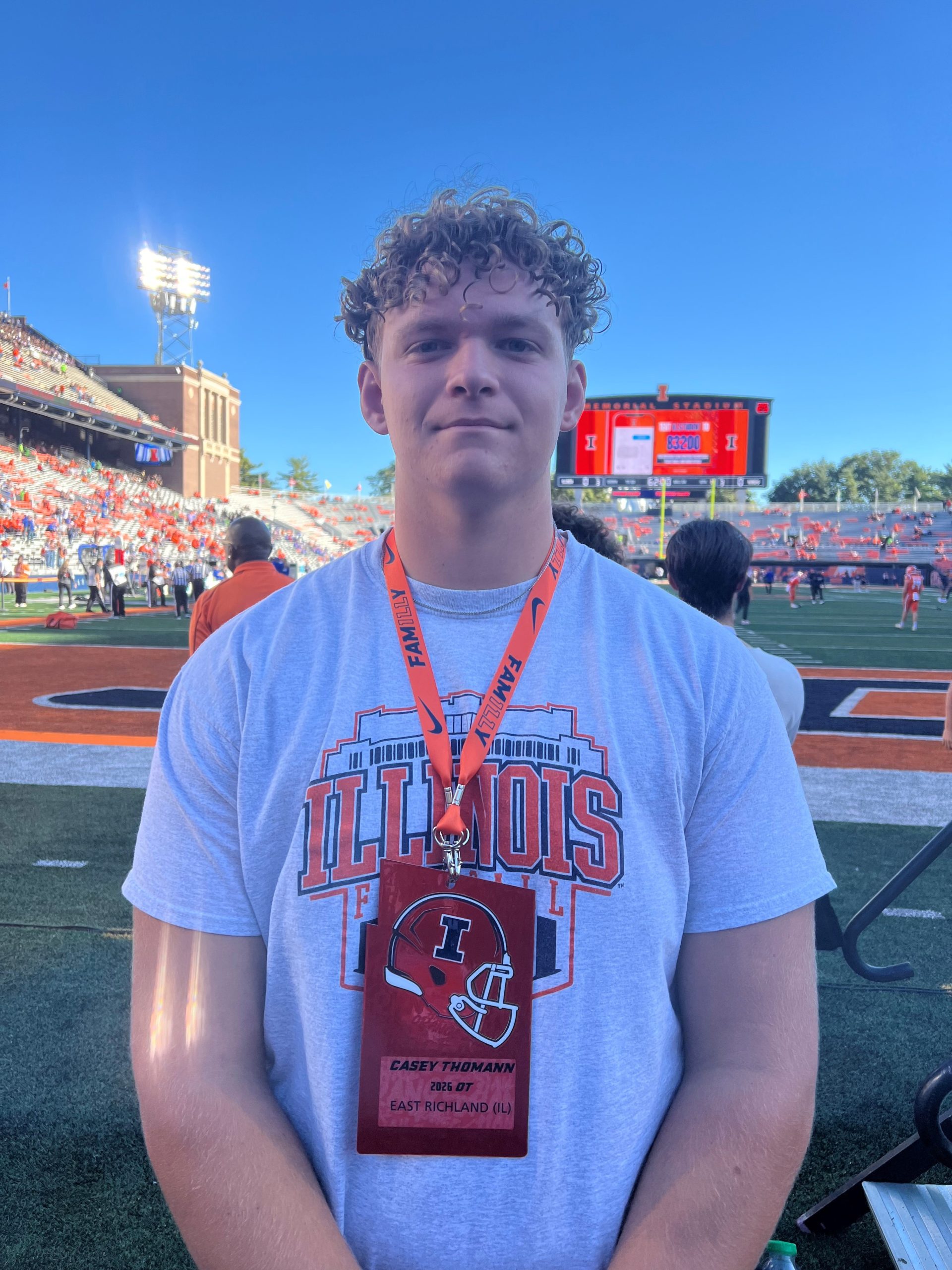 Ked's Recruiting Roundup - Casey Thomann Returns to Illinois Campus for Another Visit