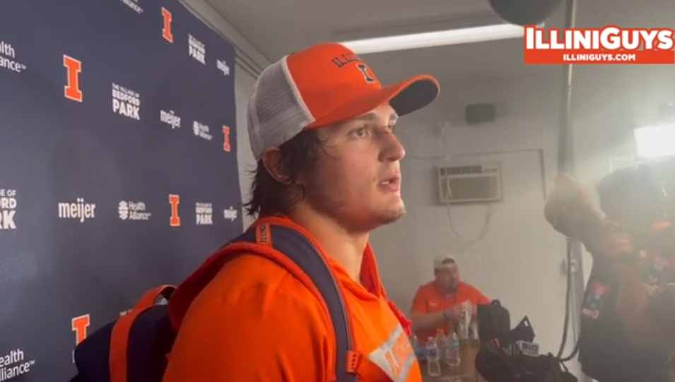 Watch: Illini's Dylan Rosiek, Miles Scott postgame Penn State