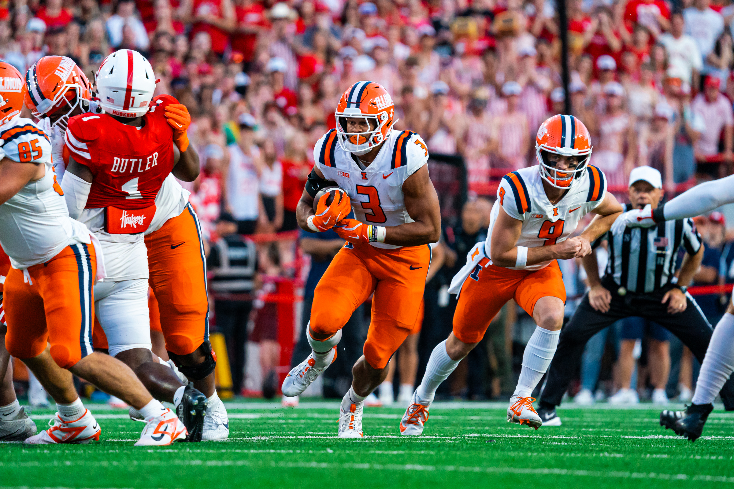 Illini Leading Rusher Kaden Feagin Out For Season After Having Hip Surgery 