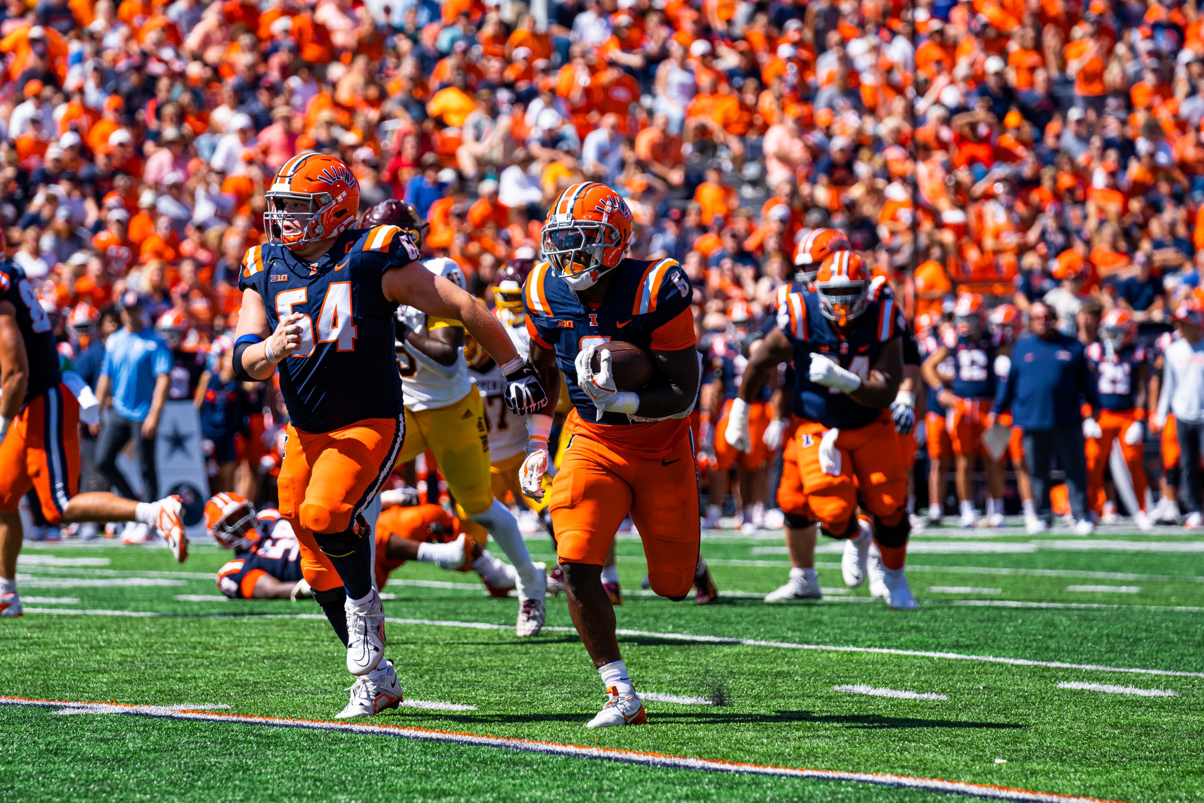 Illini Film Review: Illinois 30, Central Michigan 9 - What’s Wrong With Illinois’ Interior Run Game?